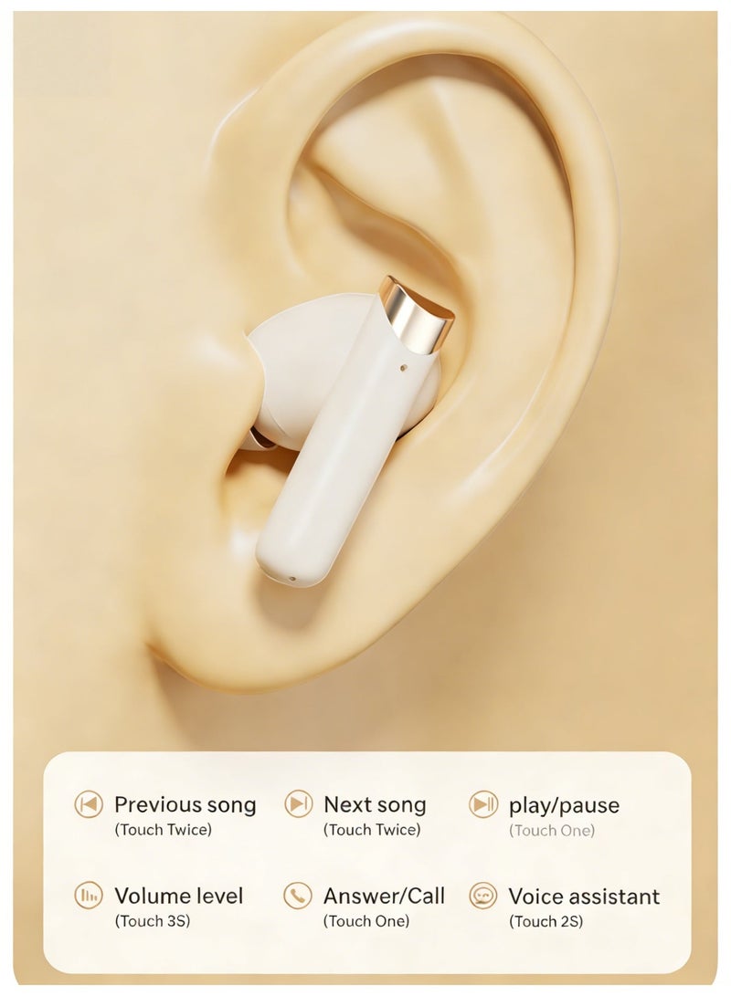 NexusTek 2026 Flagship Pro​ Wireless Earbuds | Next-Gen Bluetooth 6.0 | 72H Total Battery with Case | Smart Noise Cancellation | For Apple iPhone, Huawei, iOS & Android - Image 2